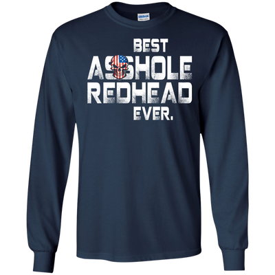 Best asshole Redhead Ever shirt, hoodie, tank