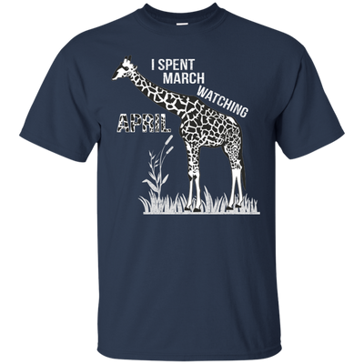 Giraffe: I Spent March Watching April shirt, sweater, tank