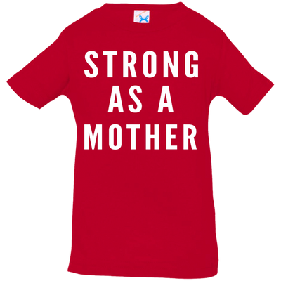 Strong As A Mother Shirt For Kids
