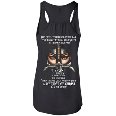 Woman Warrior: The devil whispered in my ear shirt, hoodie, tank