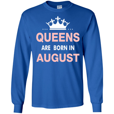 Queens are born in August Shirt, Hoodie, Tank