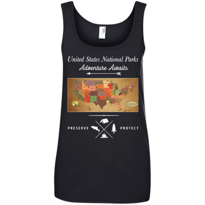 United State National Parks Map shirt, hoodie