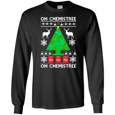 Oh Chemistree Christmas sweater, hoodie, long sleeve