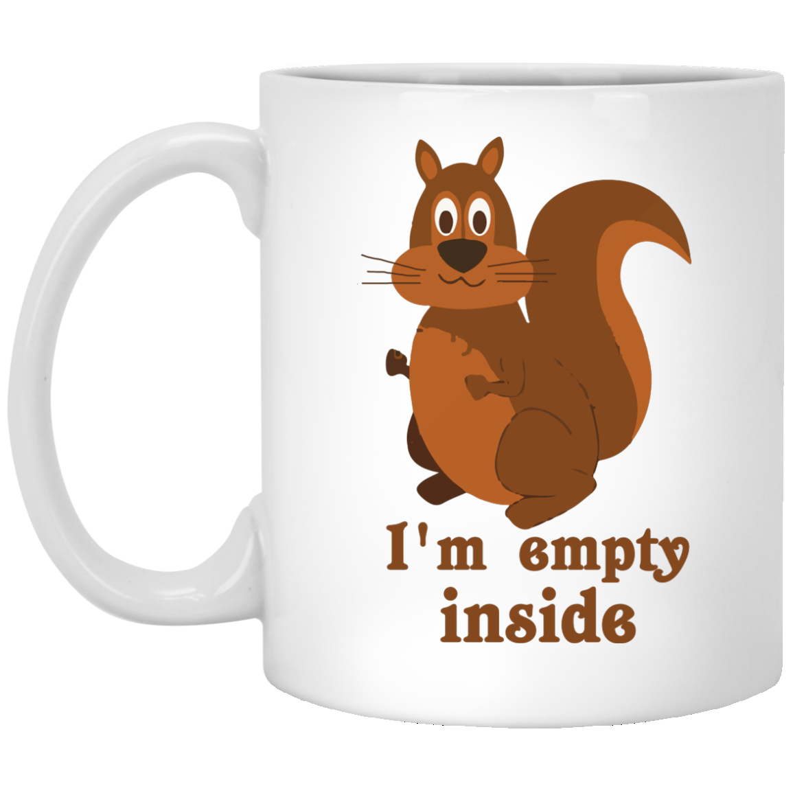 Easter day Rabbit: I'm empty inside mug