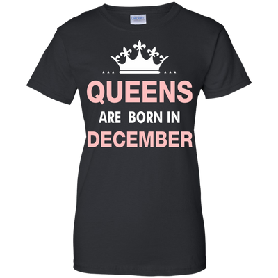 Queens are born in December Shirt, Hoodie, Tank