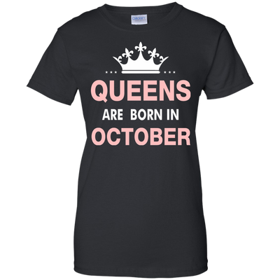 Queens are born in October Shirt, Hoodie, Tank