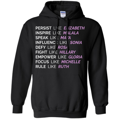 Persist like Elizabeth Inspire like Malala shirt, tank