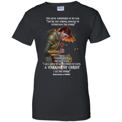 Rose Red: The devil whispered in my ear SisterChicks of WHWC shirt