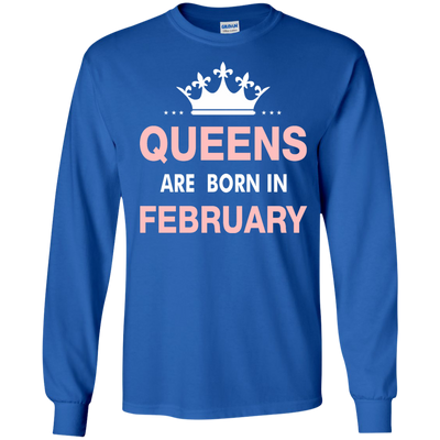 Queens are born in February Shirt, Hoodie, Tank