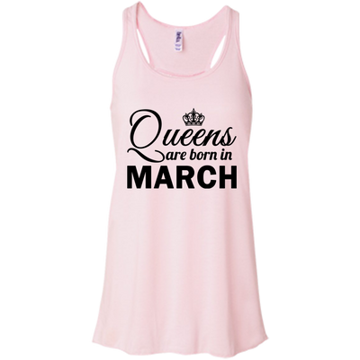 Queens are born in March Shirt, Hoodie, Tank