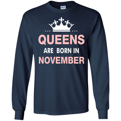 Queens are born in November Shirt, Hoodie, Tank