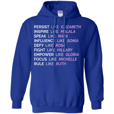 Persist like Elizabeth Inspire like Malala shirt, tank