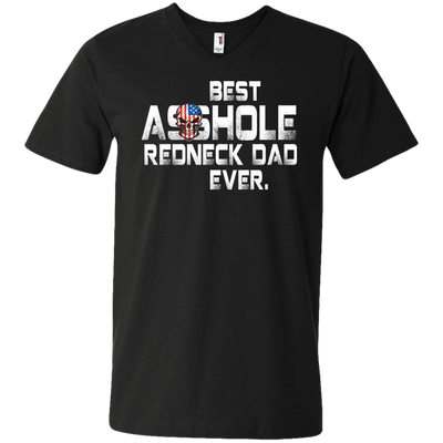 Best asshole redneck dad ever t-shirt, tank top