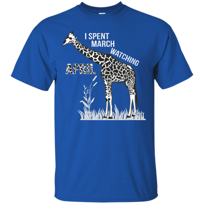 Giraffe: I Spent March Watching April shirt, sweater, tank