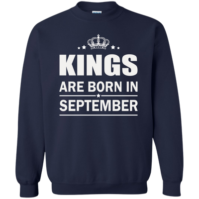 Kings are born in September Shirt, Hoodie, Tank