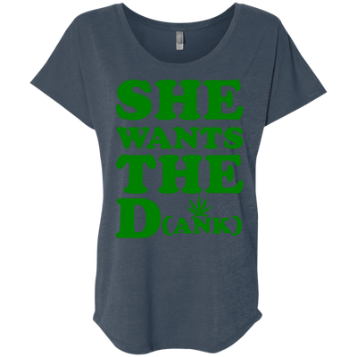 She wants the dank shirt, tank top, hoodie