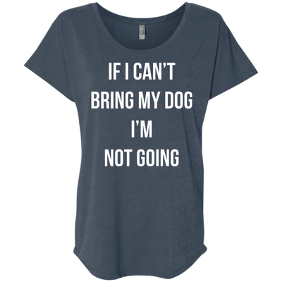 If I can’t bring my dog I’m not going t-shirt, tank top
