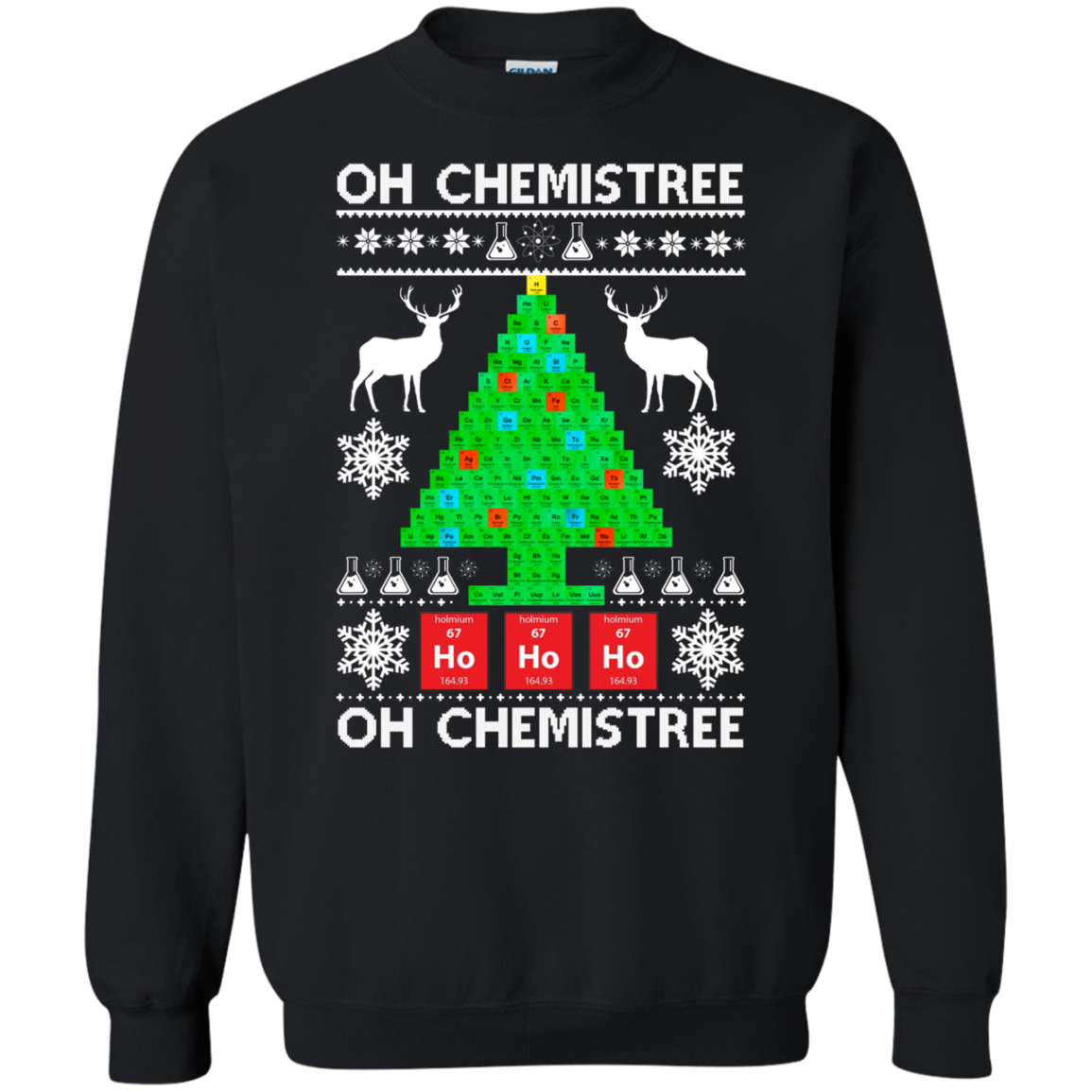 Oh Chemistree Christmas sweater, hoodie, long sleeve
