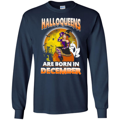 Halloqueens are born in December shirt, hoodie, tank