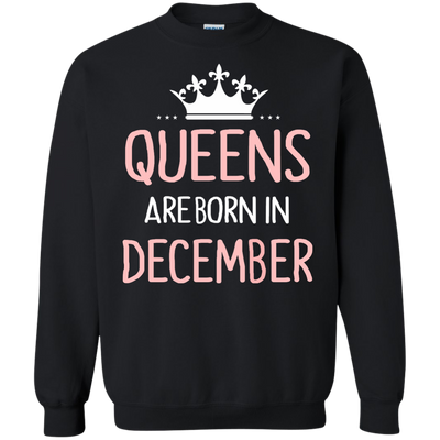 Queens are Born in December Shirt, Hoodie, Tank Top