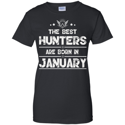 The Best Hunters Are Born in January Shirt, Hoodie, Tank