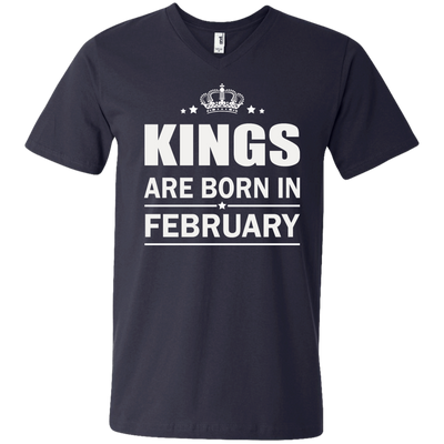 Kings are born in February Shirt, Hoodie, Tank