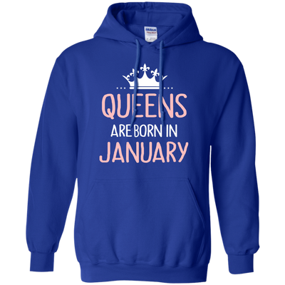 Queens are Born in January Shirt, Hoodie, Tank Top