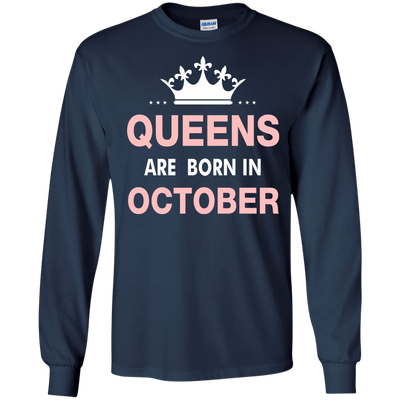 Queens are born in October Shirt, Hoodie, Tank