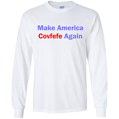 Make America Covfefe Again T-shirt - White shirt