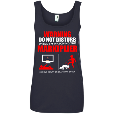 Warning do not disturb while i’m watching the Markiplier shirt, tank top