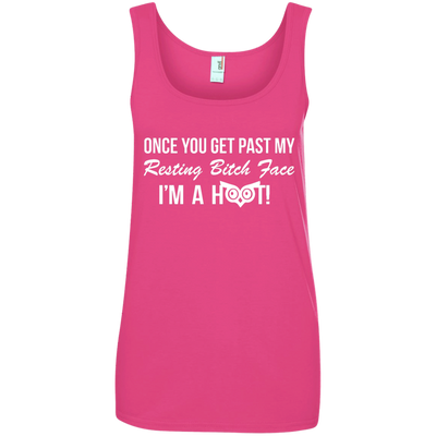 Once You Get Past My Resting Bitch Face I'm A Hoot Shirt, Tank