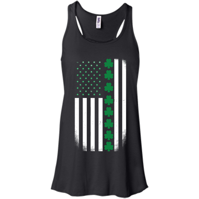 St. Patrick's Day: Irish American Flag Shirt, Tank