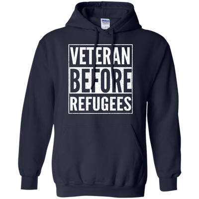 Veterans Before Refugees T-shirt, Tank