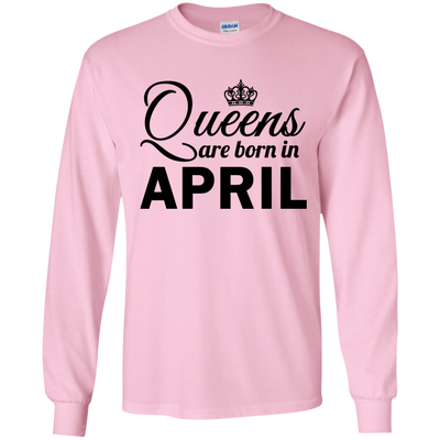 Queens are born in April Shirt, Hoodie, Tank