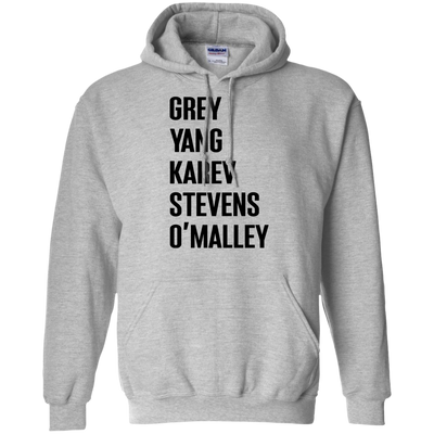 Greys Anatomy Sweater: Grey Yang Karev Stevens O'Malley