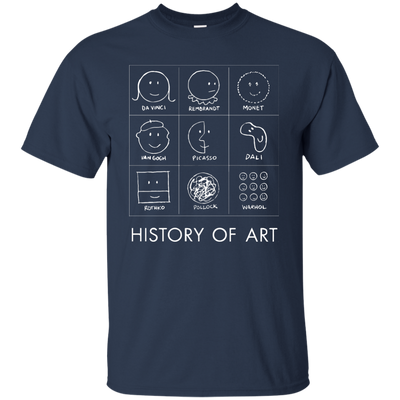 History of Art shirt, sweater, tank