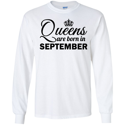 Queens are born in September Shirt, Hoodie, Tank