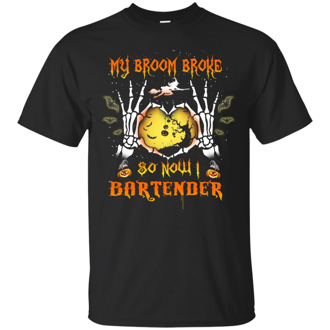 My broom broke so now I Bartender shirt, hoodie, tank