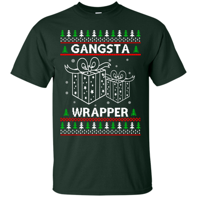 Gangsta Wrapper Ugly Christmas Sweater, Shirt, Hoodie