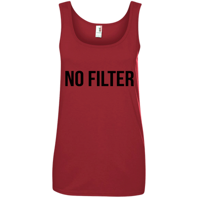 No Filter shirt, sweatshirt, racerback tank