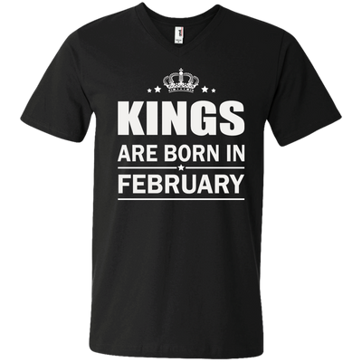 Kings are born in February Shirt, Hoodie, Tank