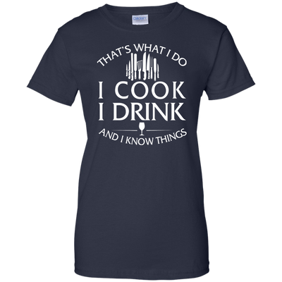 I Cook, I Drink and I Know Things
