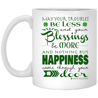 St. Patrick's day Irish Blessing mug