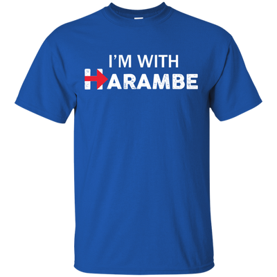 I'm With Harambe T-shirt/Hoodies - ifrogtees