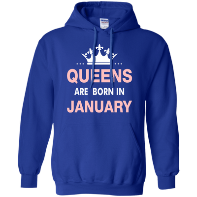 Queens are born in January Shirt, Hoodie, Tank