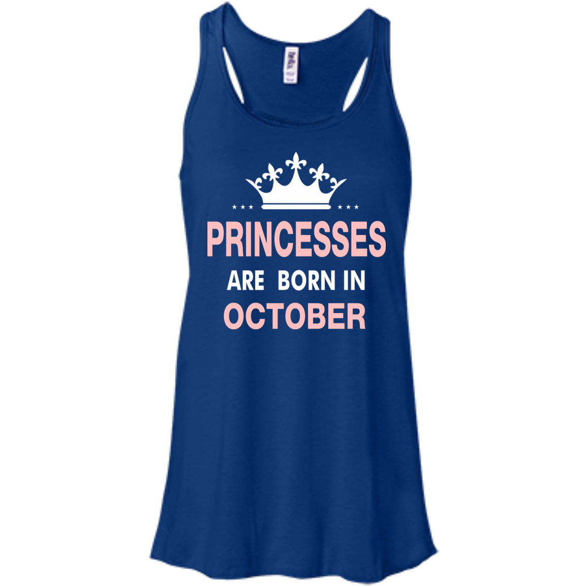 Princesses Are Born in October Shirt, Hoodie, Tank
