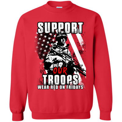 Red shirt Friday: Support Our Troops Shirt, Hoodie, Tank