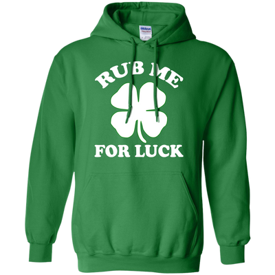 St. Patrick's Day: Rub Me For Luck Shamrock Shirt, Hoodie, Tank