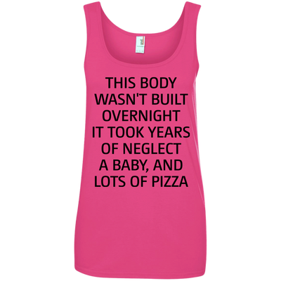 This body wasn’t built overnight shirt, tank, racerback