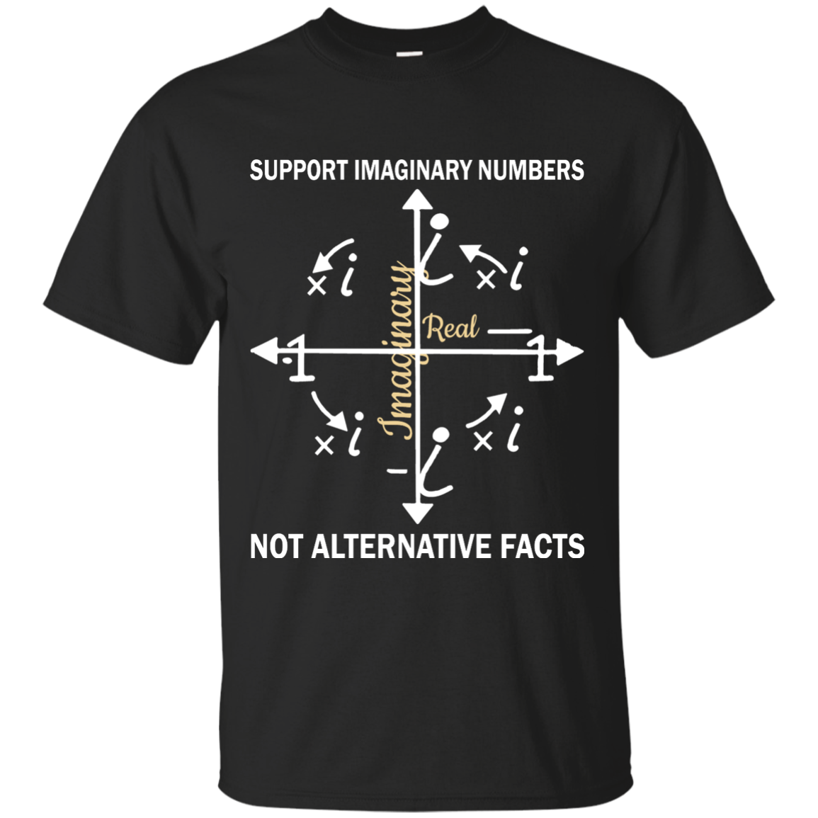 Support Imaginary Numbers Not Alternative Facts Shirt